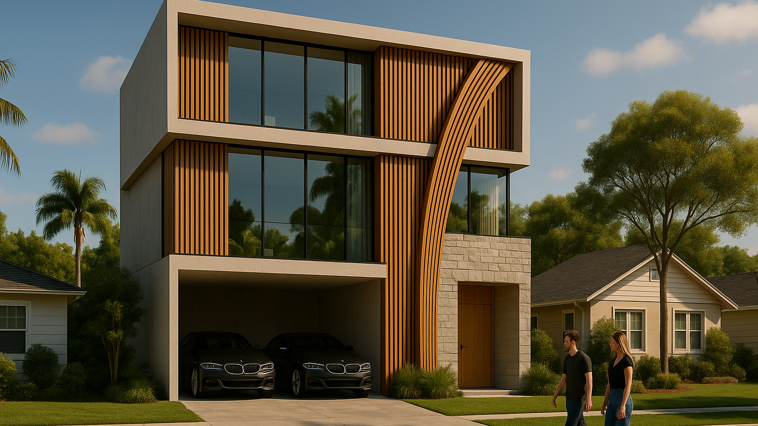 Uma casa criada com amor e carinho por Caroline Diniz